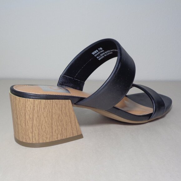 DV Dolce Vita / Size 8.5 M / SHARONA / Black / Heeled Sandals New Women's Shoes - Picture 4 of 16